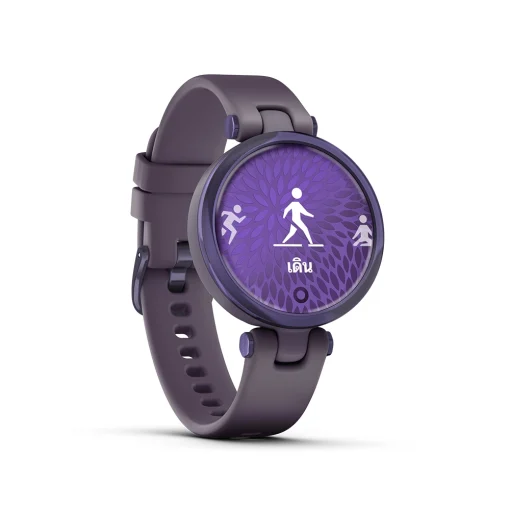 สมาร์ทวอทช์ Garmin Lily Midnight Orchid Deep Orchid Silicone - Image 2