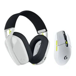 LOGITECH G WIRELESS GAMING COMBO G304 SE + G435 SE WHITE