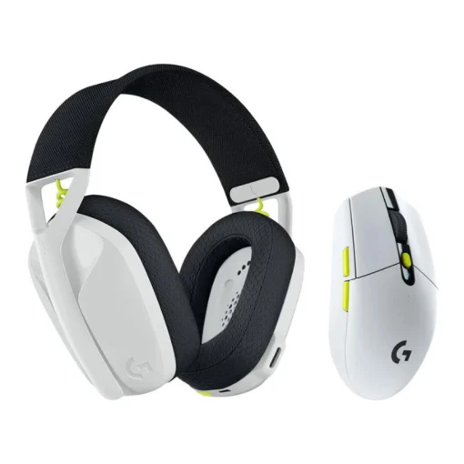 LOGITECH G WIRELESS GAMING COMBO G304 SE + G435 SE WHITE